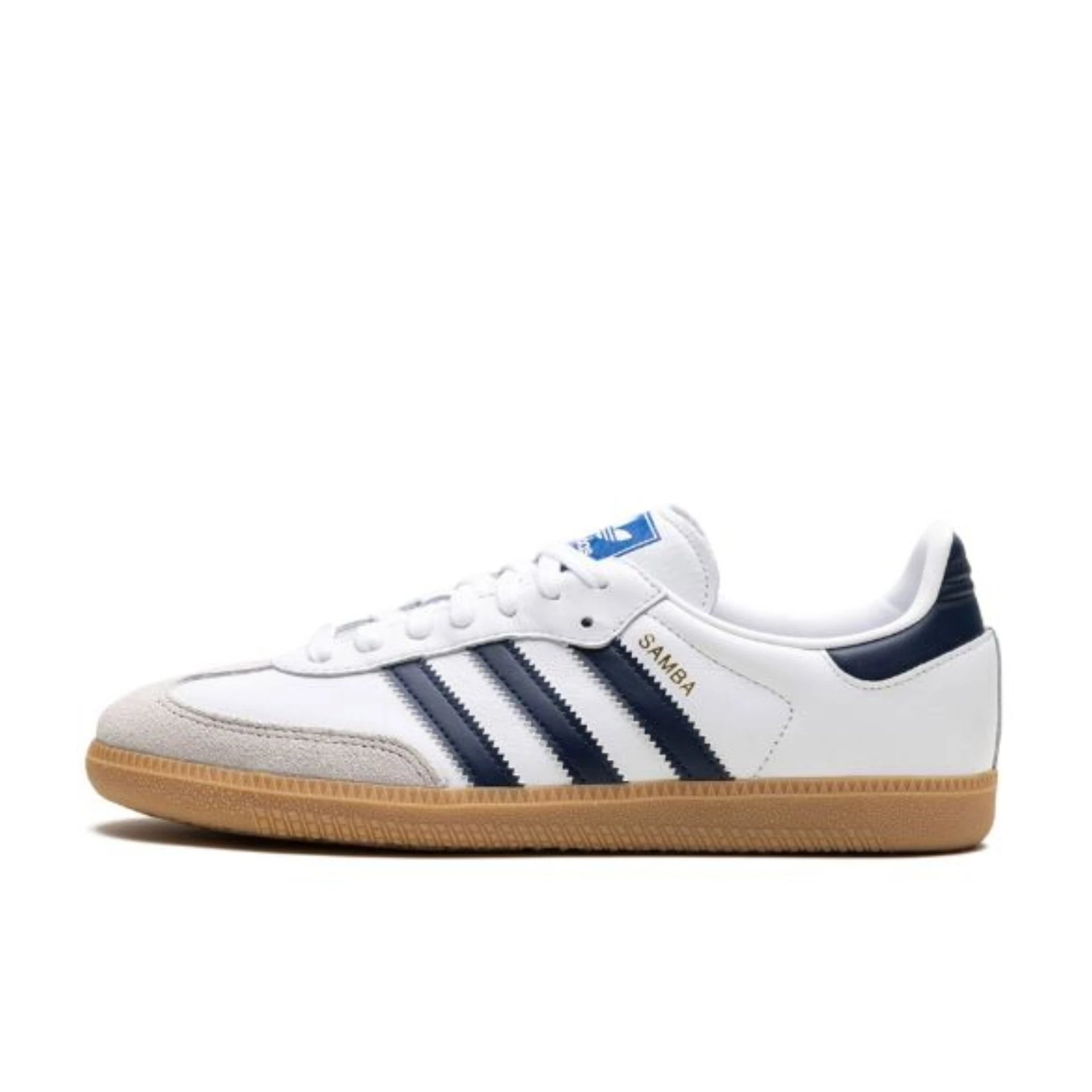 Main Product image of the adidas Originals Samba OG White 'Brown' at The Shoe Store.