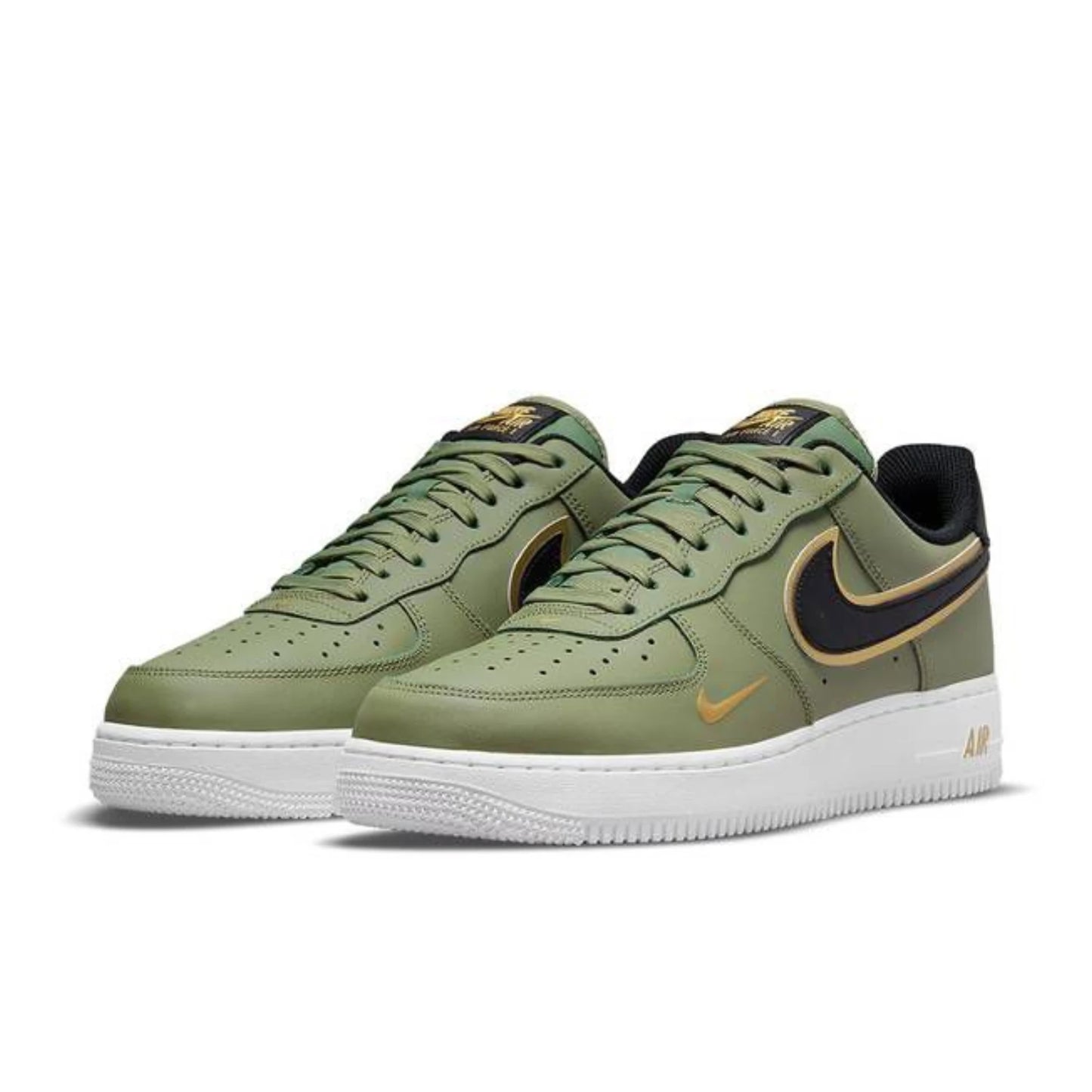 Nike Air Force 1 Low Olive Green/Gold