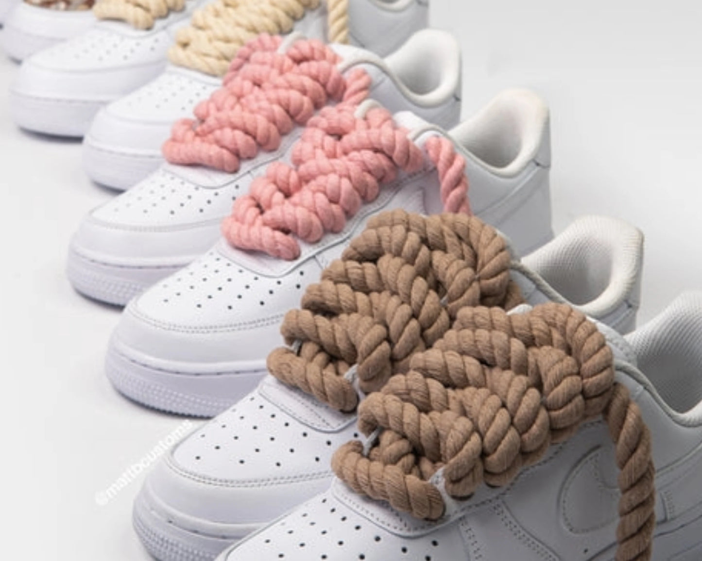 Air Force 1  'Cream Rope Laces'