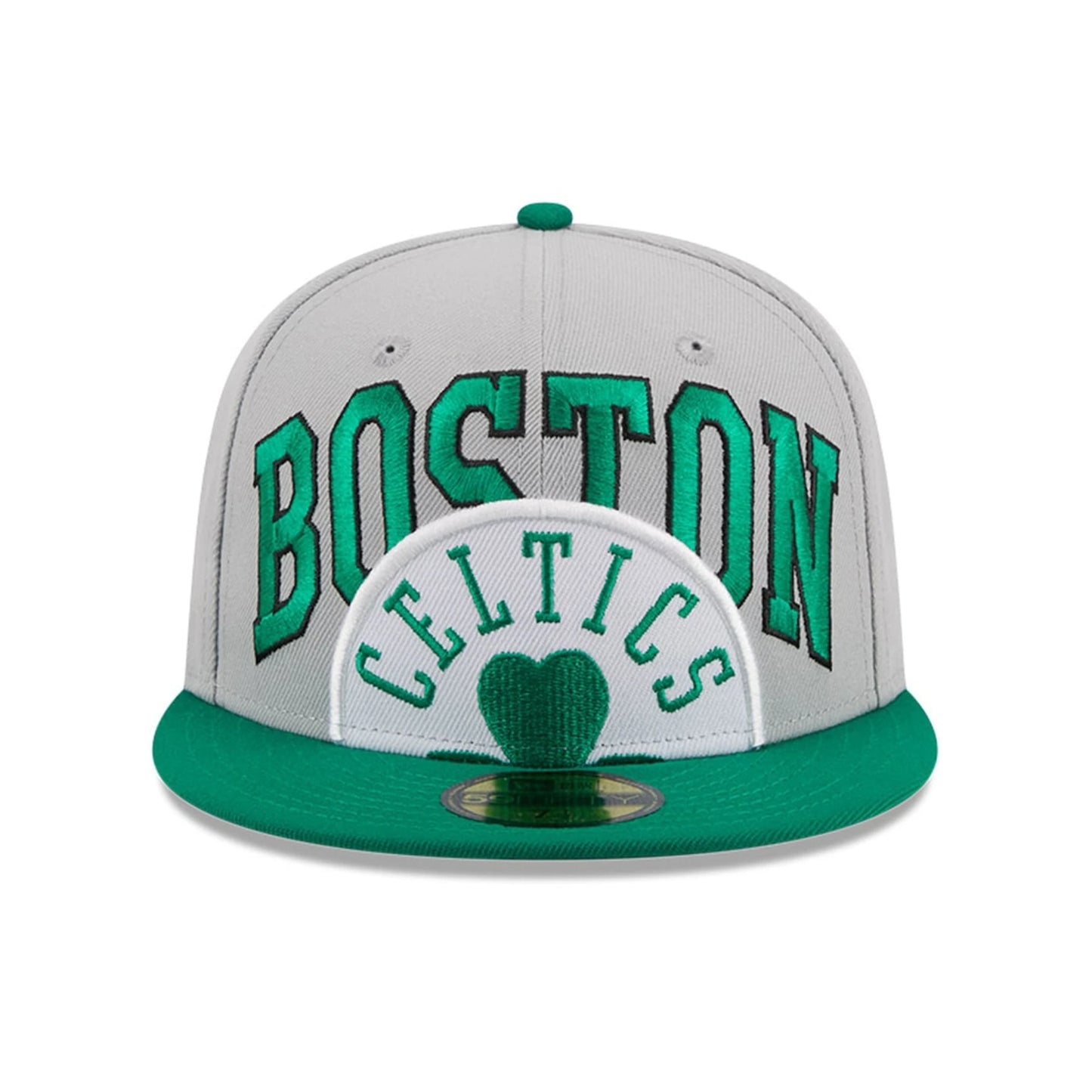 New Era Gray/Kelly Green Boston Celtics Tip-Off Two-Tone