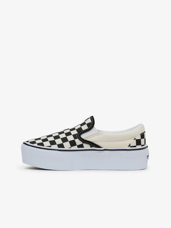 VANS CHECKERBOARD slip on Platform