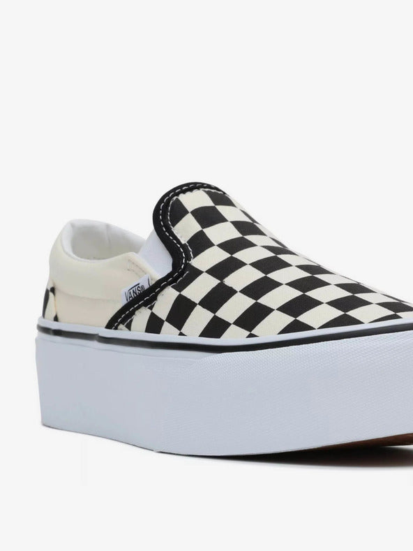 VANS CHECKERBOARD slip on Platform