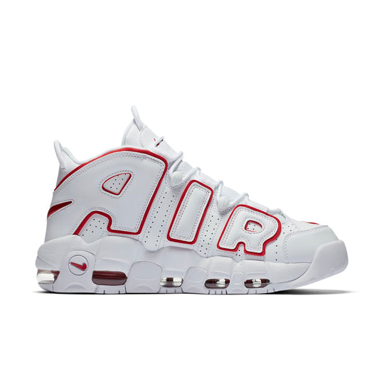 Nike Air More Uptempo "White Varsity Red" 2021