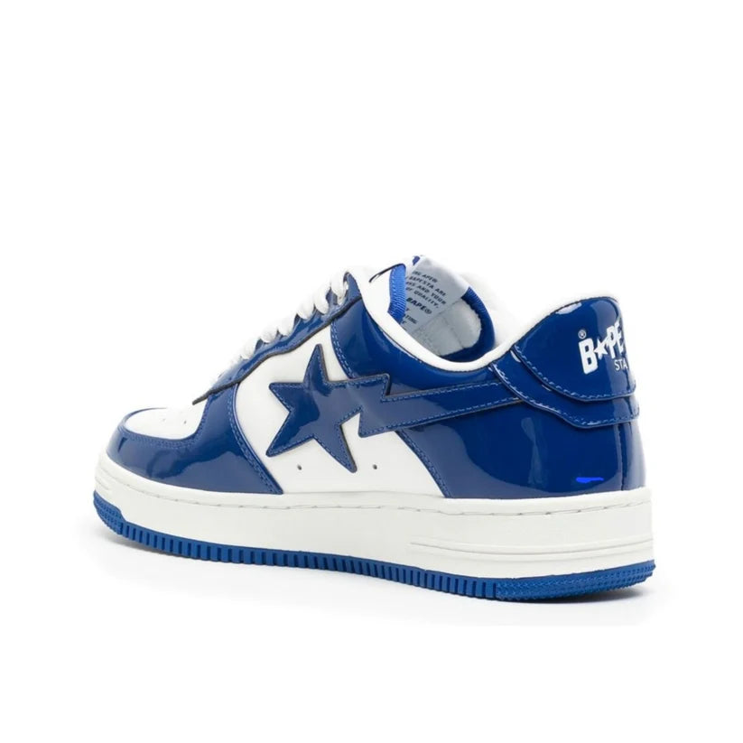 A Bathing Ape Bape STA Patent Leather "Blue"