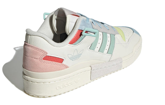adidas originals Unisex Forum Exhibit Low Sneakers White/Pink/Blue