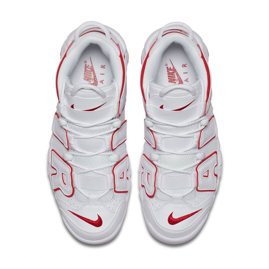 Nike Air More Uptempo "White Varsity Red" 2021