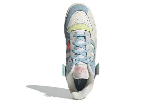 adidas originals Unisex Forum Exhibit Low Sneakers White/Pink/Blue