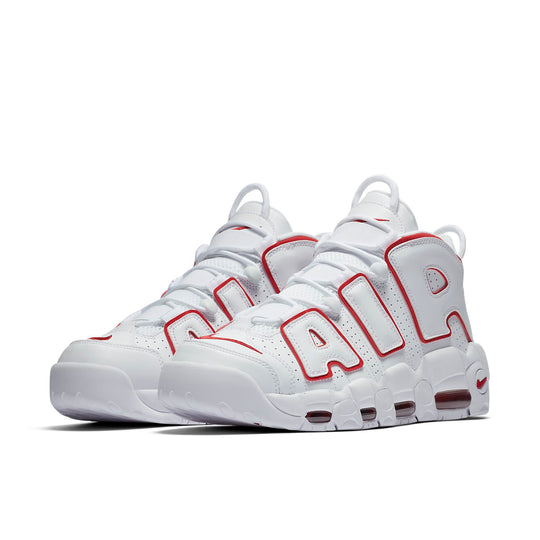 Nike Air More Uptempo "White Varsity Red" 2021