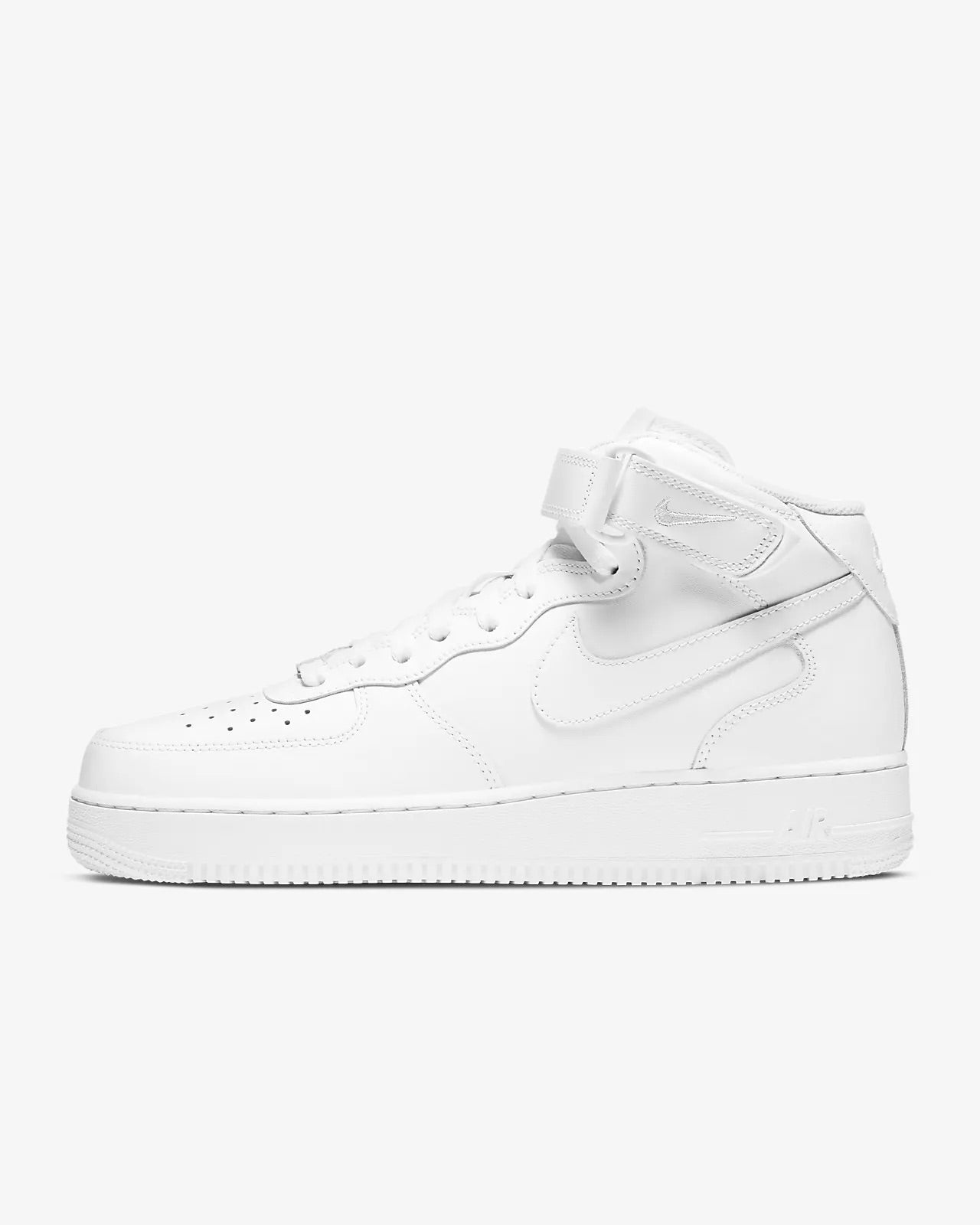 Nike airforce 1 mid triple White