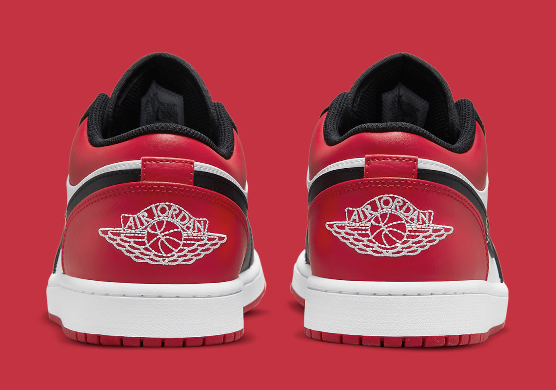 NIKE AIR JORDAN 1 low 'RED TOE