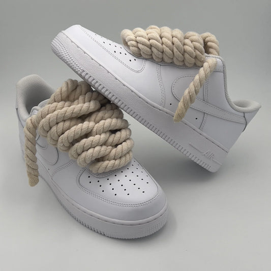 Air Force 1  'Cream Rope Laces'