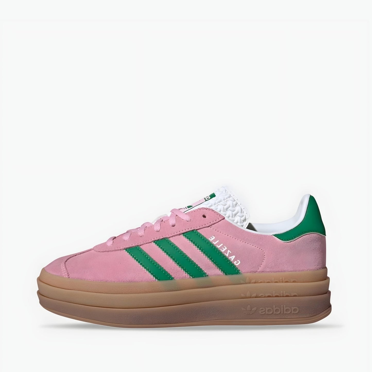 Adidas Gazelle Bold Women's In Pink and Green, 