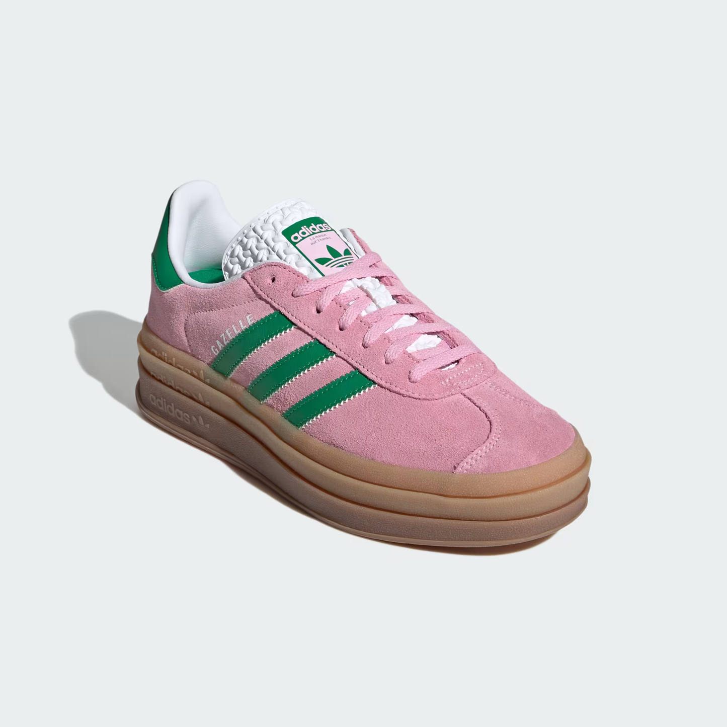 Adidas Gazelle Bold ‘Pink & Green’ (WMNS)