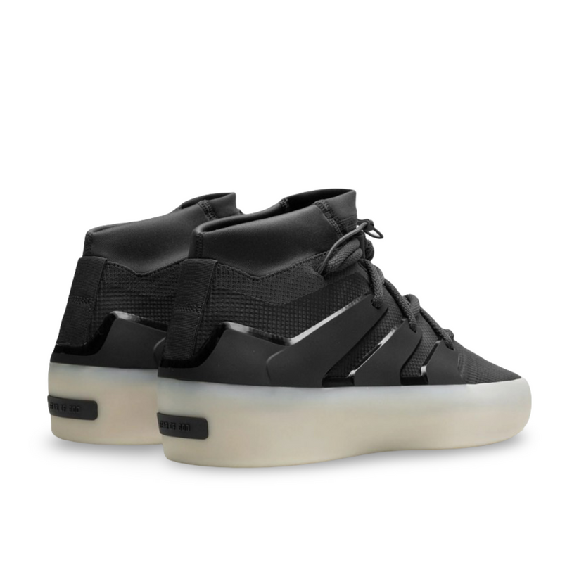 Back view of the Adidas Fear of God collaboration Carbon colorway.