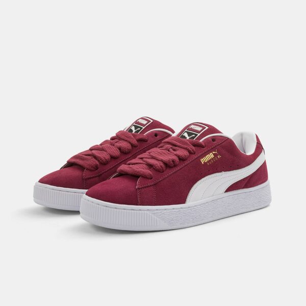 Regal Red Puma XL Suede With White stripes