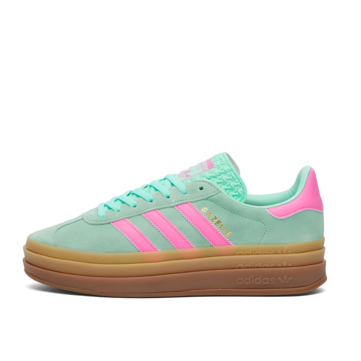 Color	
Adidas Women's Gazelle Bold Pulse Mint/Screaming Pink main image