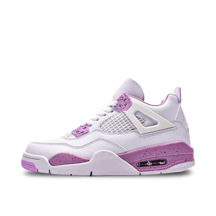 Nike Air Jordan 4 Retros in Pink Oreo color Main image