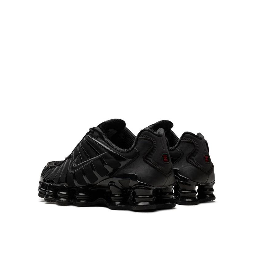 Back View of the Nike Shox TL Womens All Black