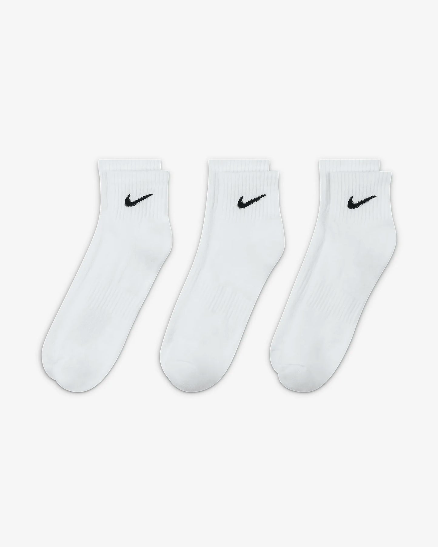 Nike Swoosh ankle socks 'White'