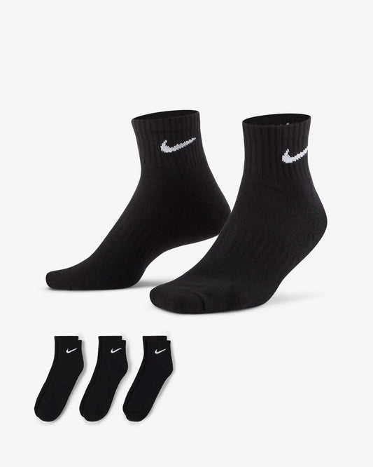 Nike Swoosh ankle socks 'Black'