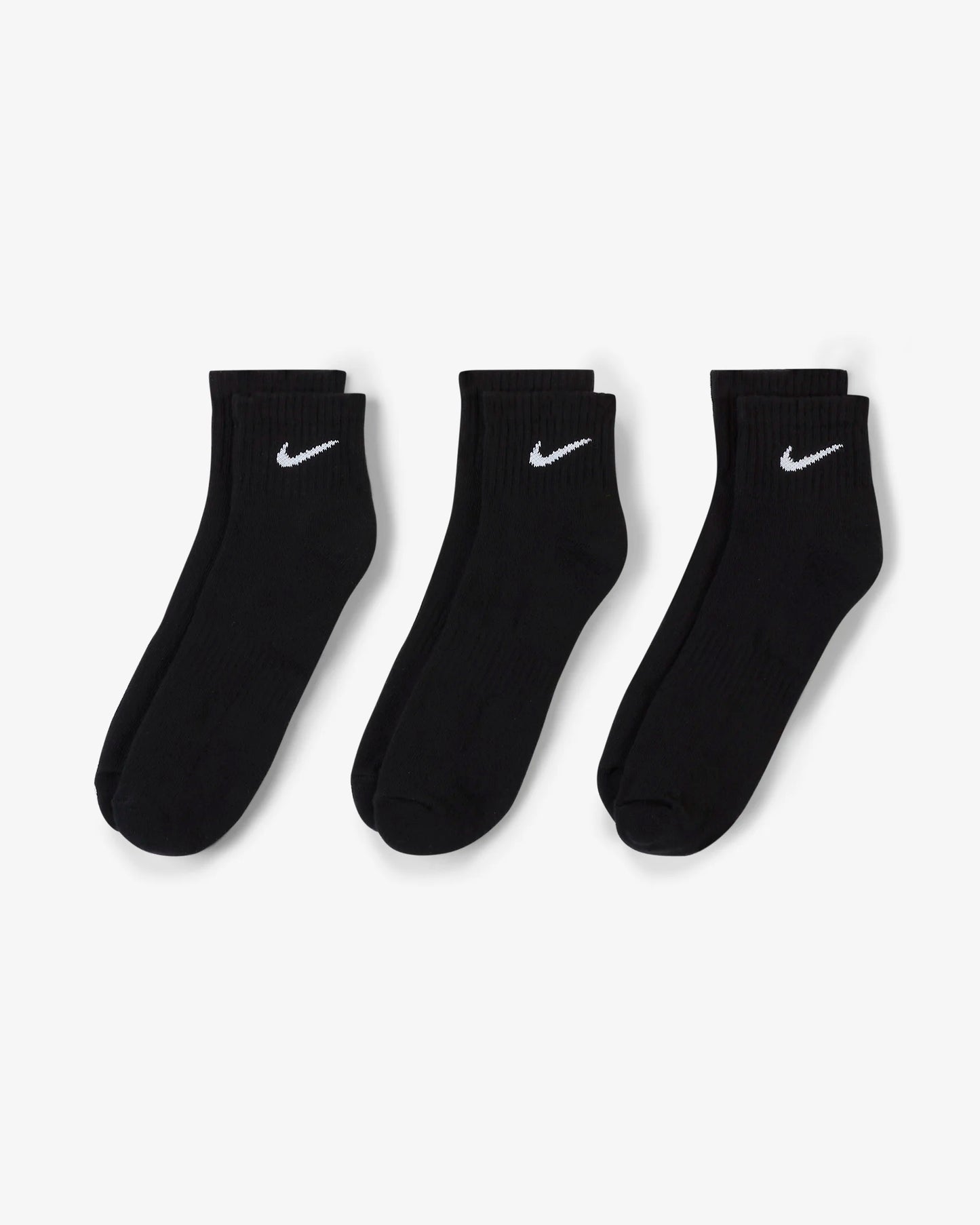 Nike Swoosh ankle socks 'Black'