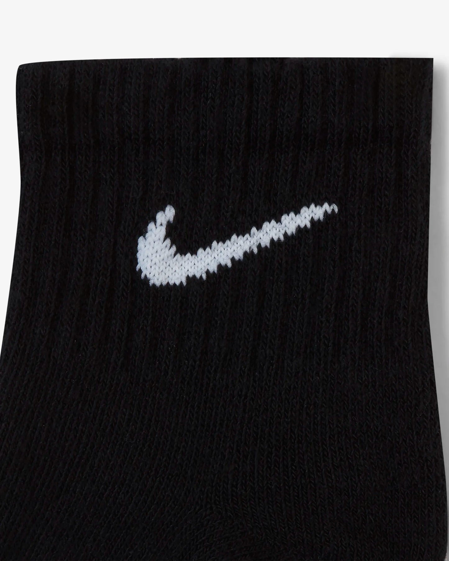 Nike Swoosh ankle socks 'Black'