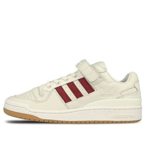 adidas Forum Low "Chalk Burgundy Gum" (WMNS)