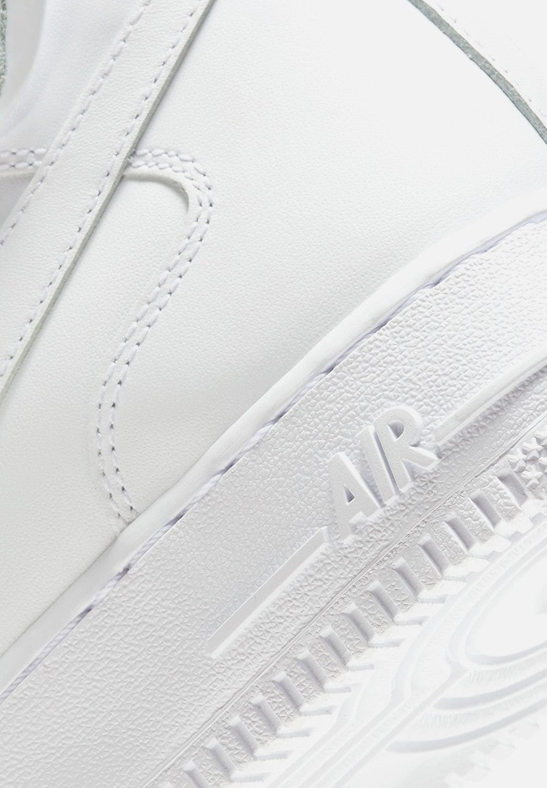 Nike Air Force 1 Triple White-Mid