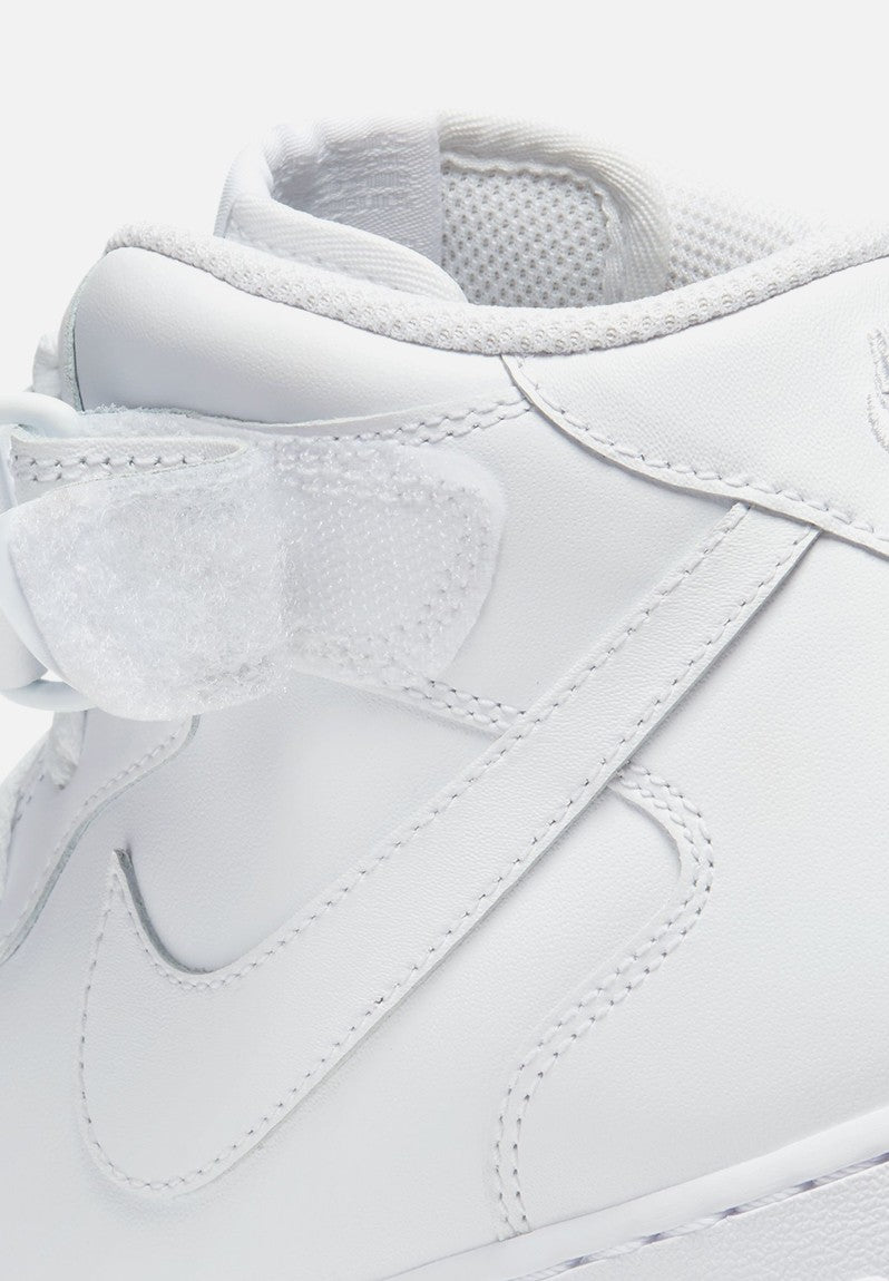 Nike Air Force 1 Triple White-Mid